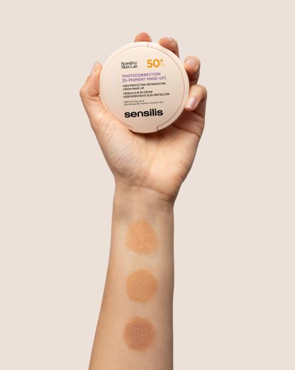 Sensilis Maquillaje Photocorrection D-Pigment Make-Up 50+10 grs Tono 1 Natural Rose - Imagen 3