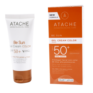 Atache Be Sun Gel Crema Color SPF 50+ x 50 Ml