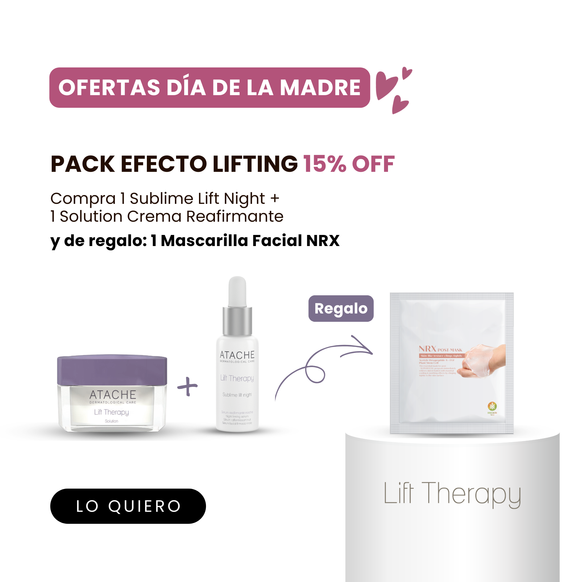 Pack Efecto Lifting - Lift Therapy